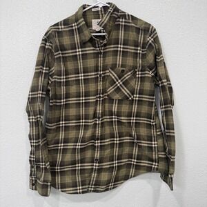 American Eagle Outfitters Plaid Flannel Shirt Long Sleeve Classic Fit Men's L